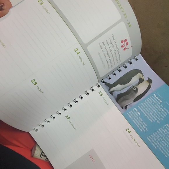 🆓️🎁NWOT All God's Creatures Planner 2020 - Picture 3 of 4